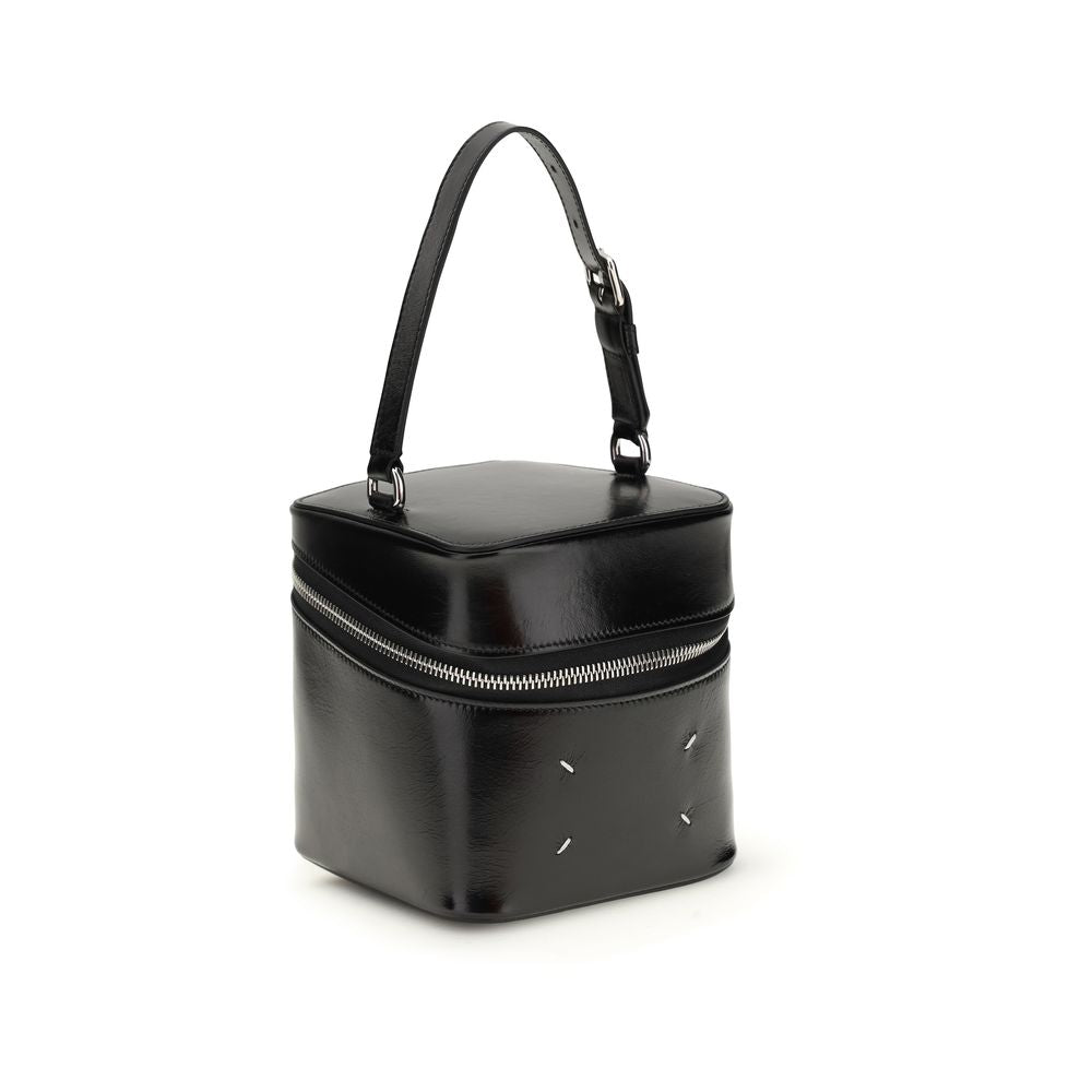 Maison Margiela Black Calf Leather Bos Taurus Shoulder Bag