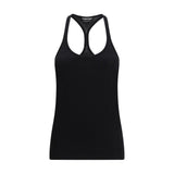 Tom Ford Black Silk Top - Élégant Débardeur en Jersey Côtelé