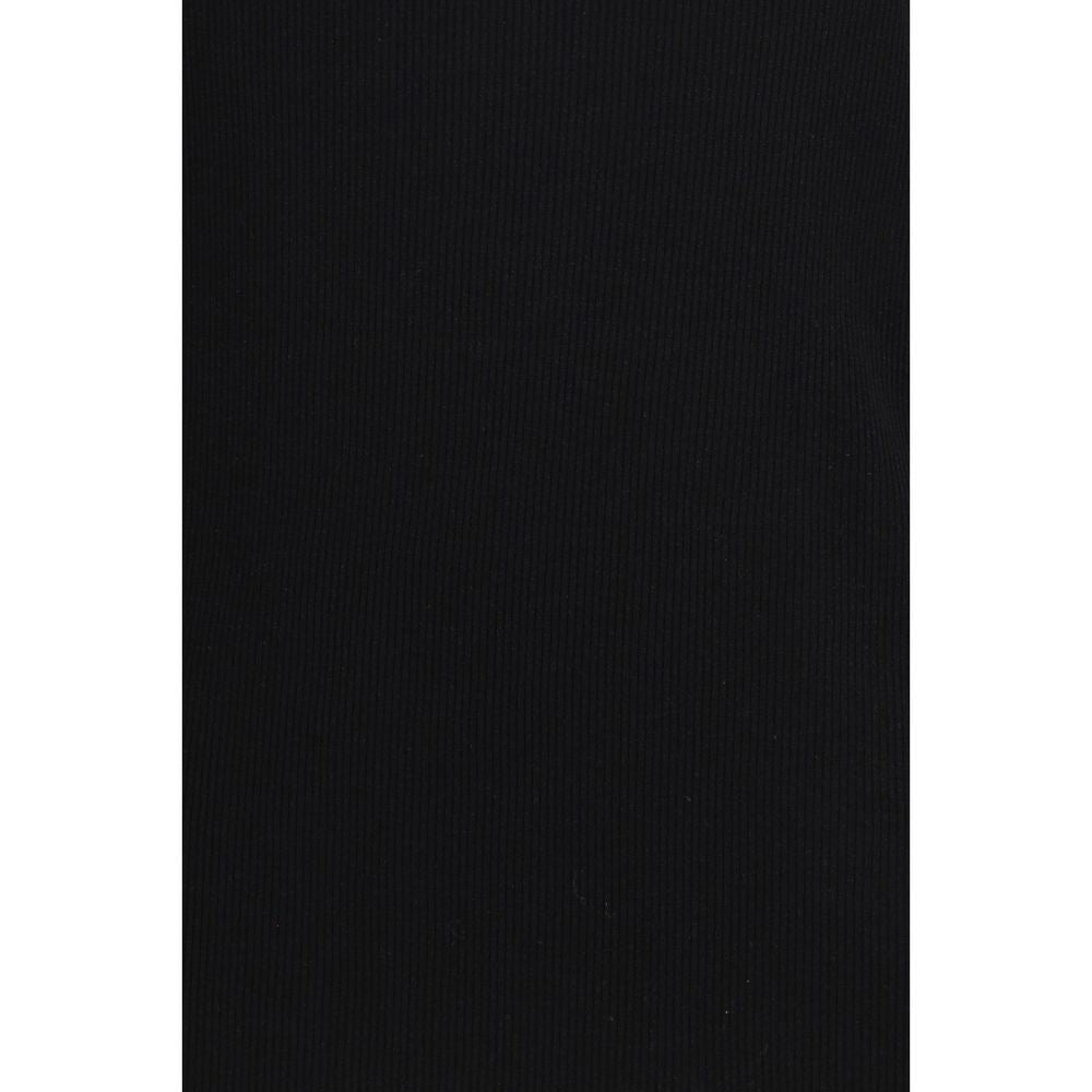 Tom Ford Black Silk Top - Élégant Débardeur en Jersey Côtelé