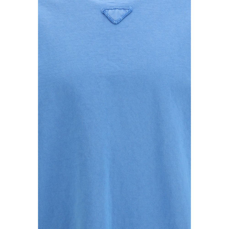 T-shirt Prada en coton bleu