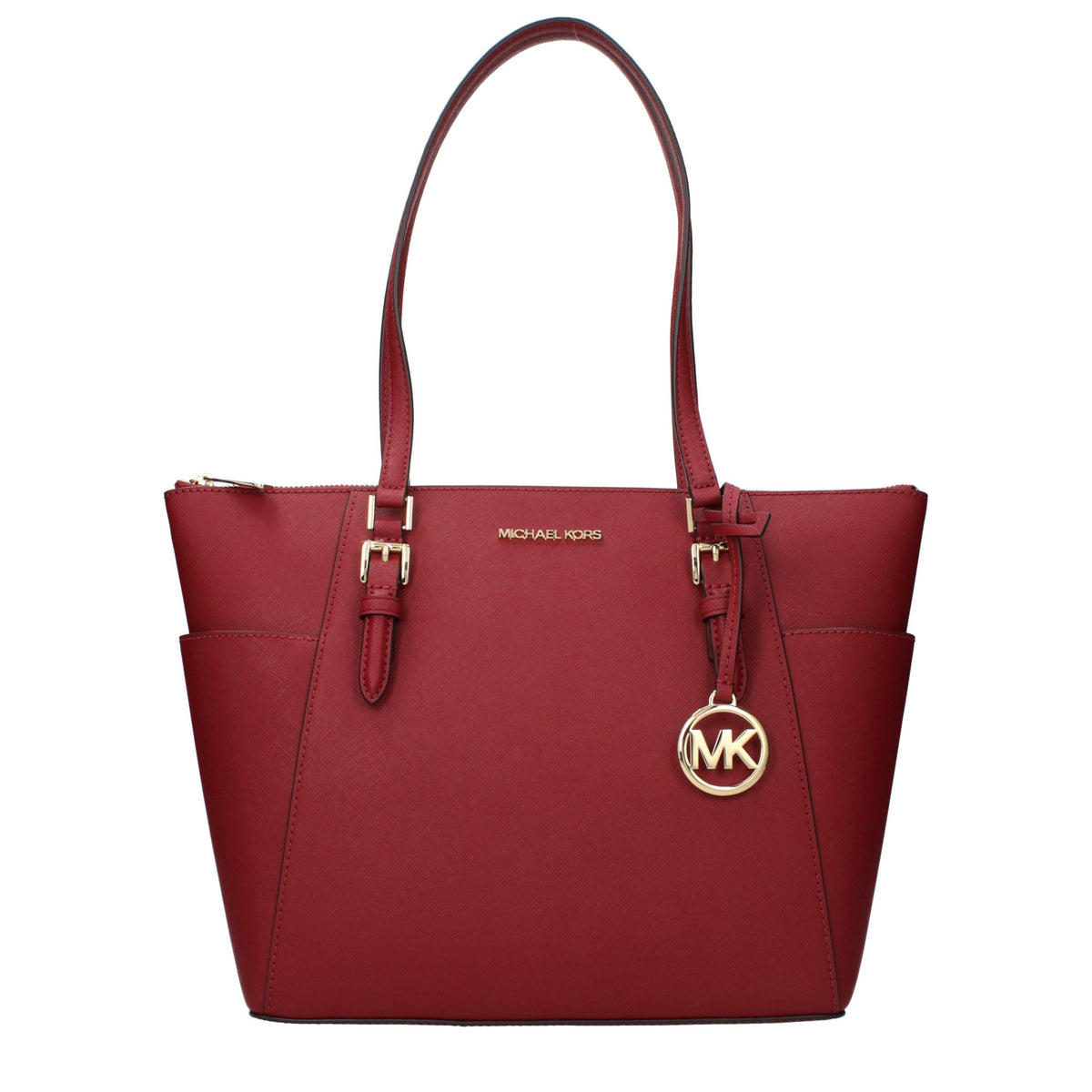 Michael Kors Red Leather Shoulder Bag - Élégance et Polyvalence
