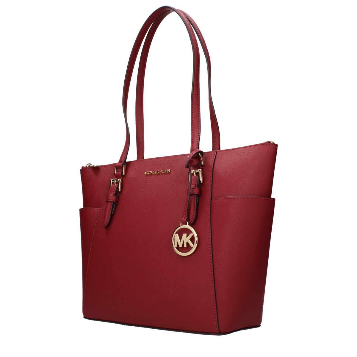Michael Kors Red Leather Shoulder Bag - Élégance et Polyvalence