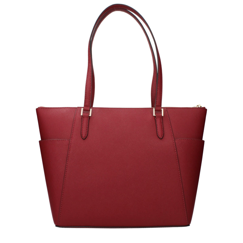 Michael Kors Red Leather Shoulder Bag - Élégance et Polyvalence