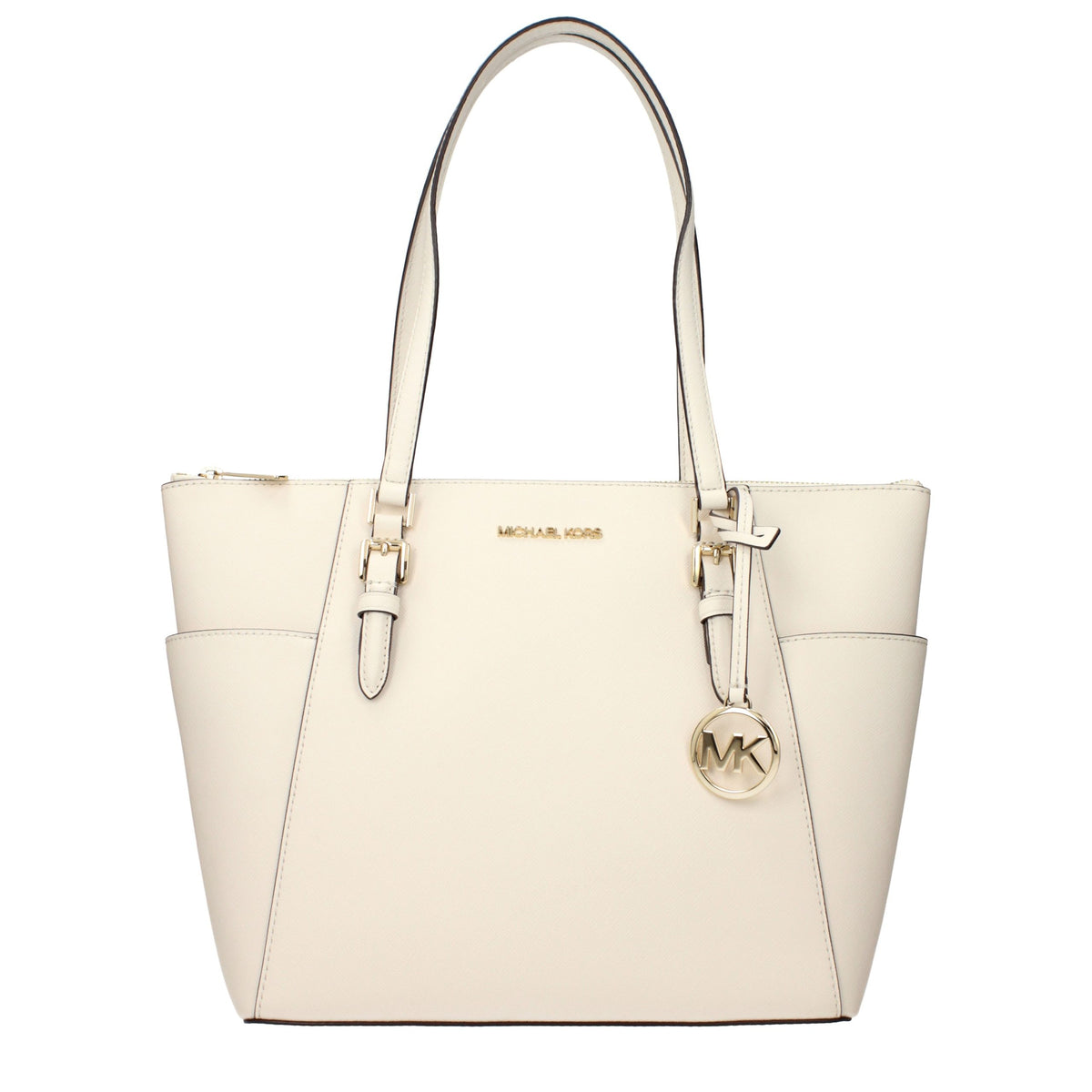Michael Kors Beige Leather Shoulder Bag - Élégante et Polyvalente