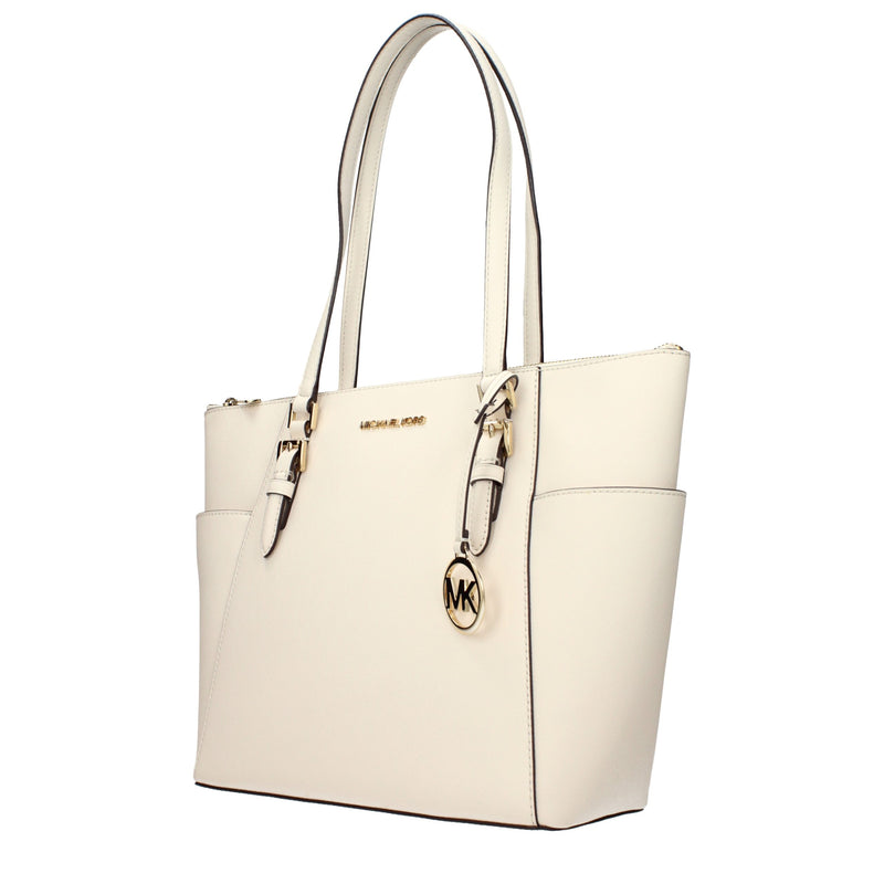Michael Kors Beige Leather Shoulder Bag - Élégante et Polyvalente