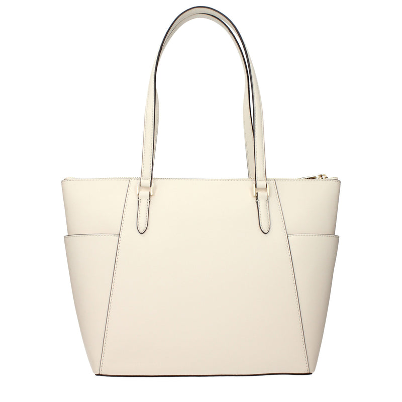 Michael Kors Beige Leather Shoulder Bag - Élégante et Polyvalente