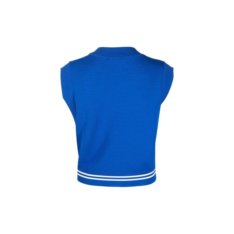 Autry Blue Nylon Waistcoat for Women - Stylish & Versatile