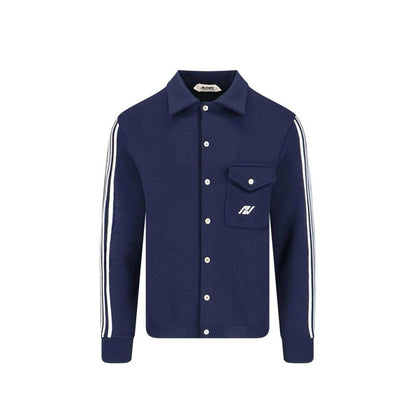 Gilet en nylon bleu Autry