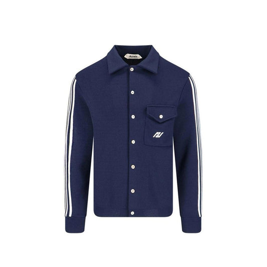Autry blauw nylon vest