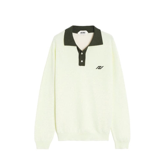 Autry Tweekleurig Katoenen Poloshirt