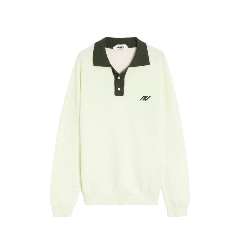 Autry Bicolor Cotton Polo Shirt for Men