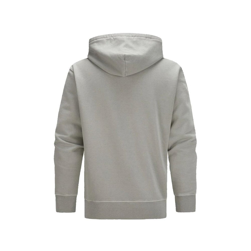 Autry Gray Cotton Hoodie for Men