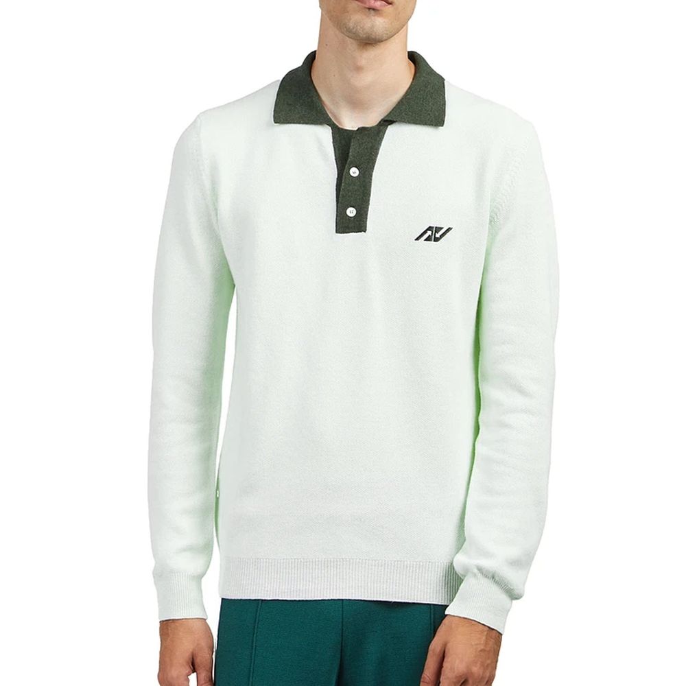 Autry Bicolor Cotton Polo Shirt - Élégance et Confort