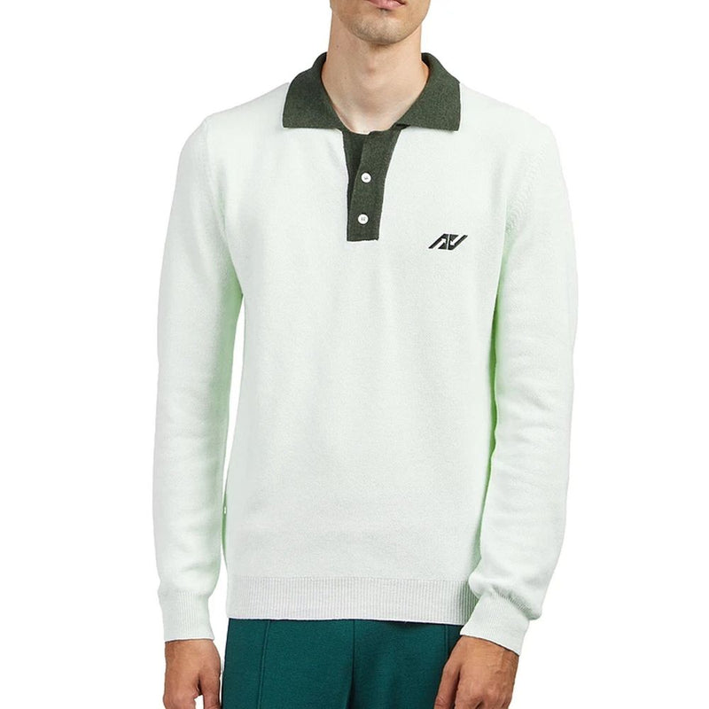 Autry Bicolor Cotton Polo Shirt for Men