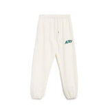 Autry White Cotton Joggers - Confort et Style pour le Sport