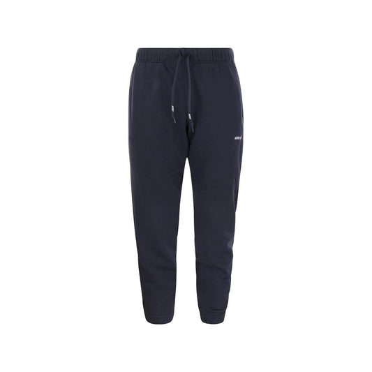 Autry blauwe katoenen joggers (trainingsbroek)
