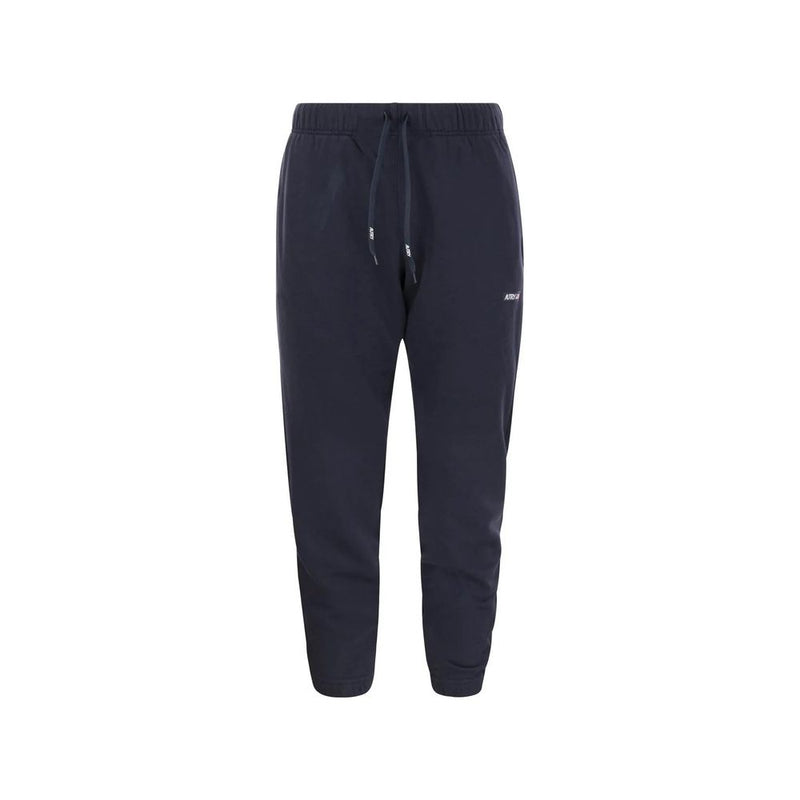 Autry Blue Cotton Joggers - Comfortable Workout Pants for Men
