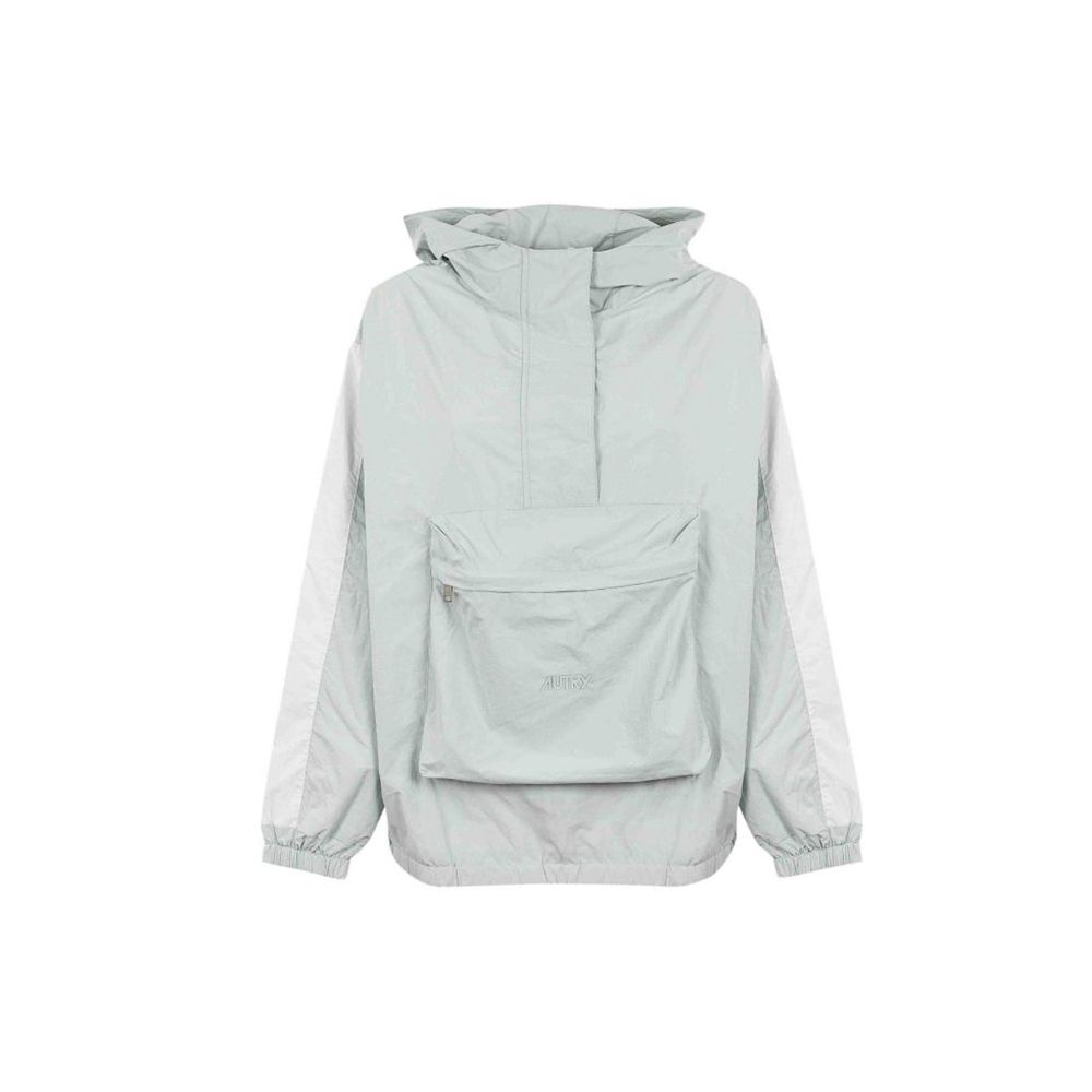 Autry Blue Nylon Shell Jacket for Women - Stylish & Functional