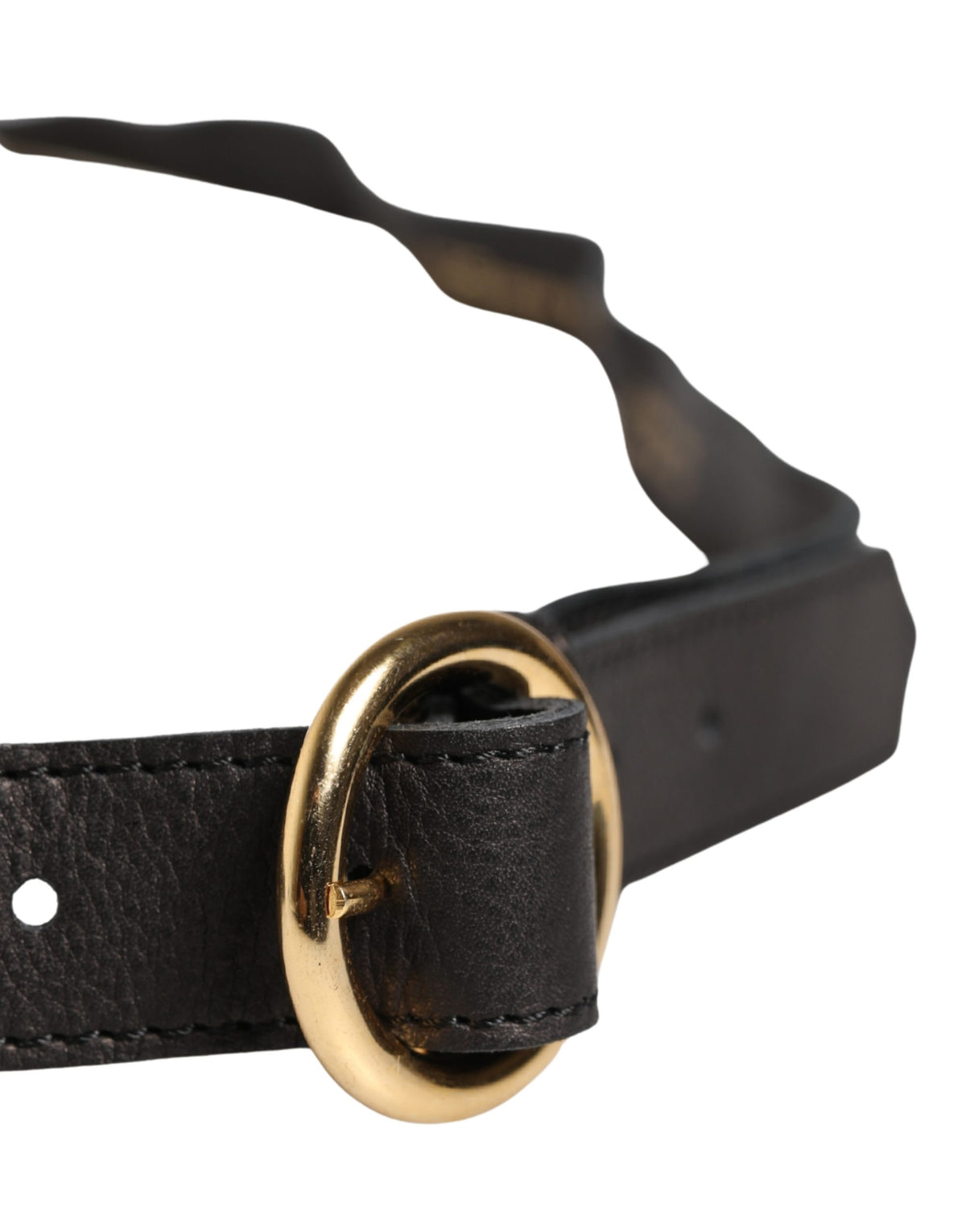 Cavalli Class Multicolor Floral Wide Waist Gold Metal Buckle Belt
