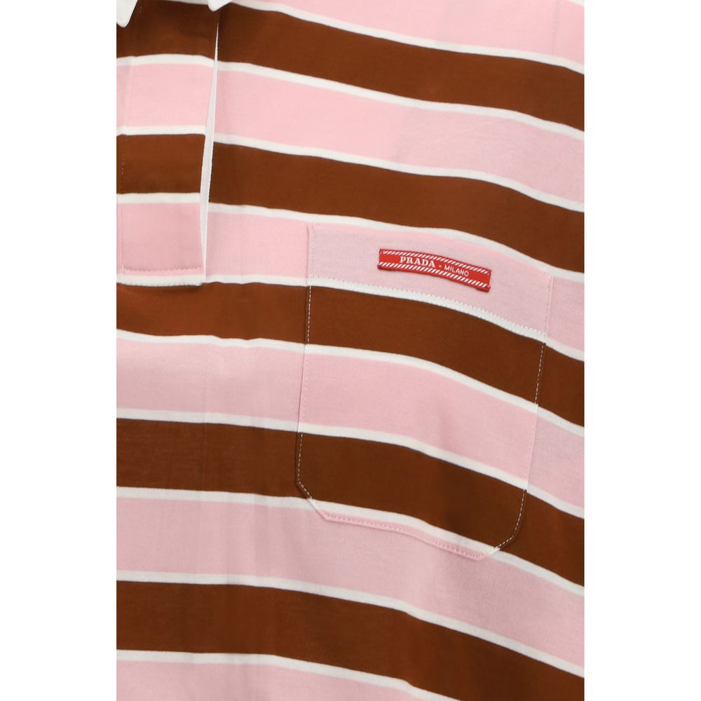 Prada Multicolor Cotton Long Sleeve T-Shirt for Women