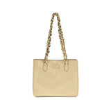 Valentino Garavani Gold Napa Leather Shoulder Bag - Laseine Model