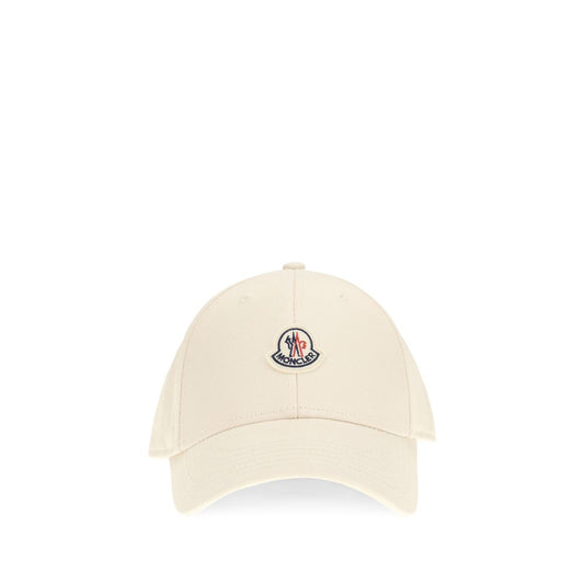 Moncler Beige Cotton Baseball Cap - Stylish & Comfortable