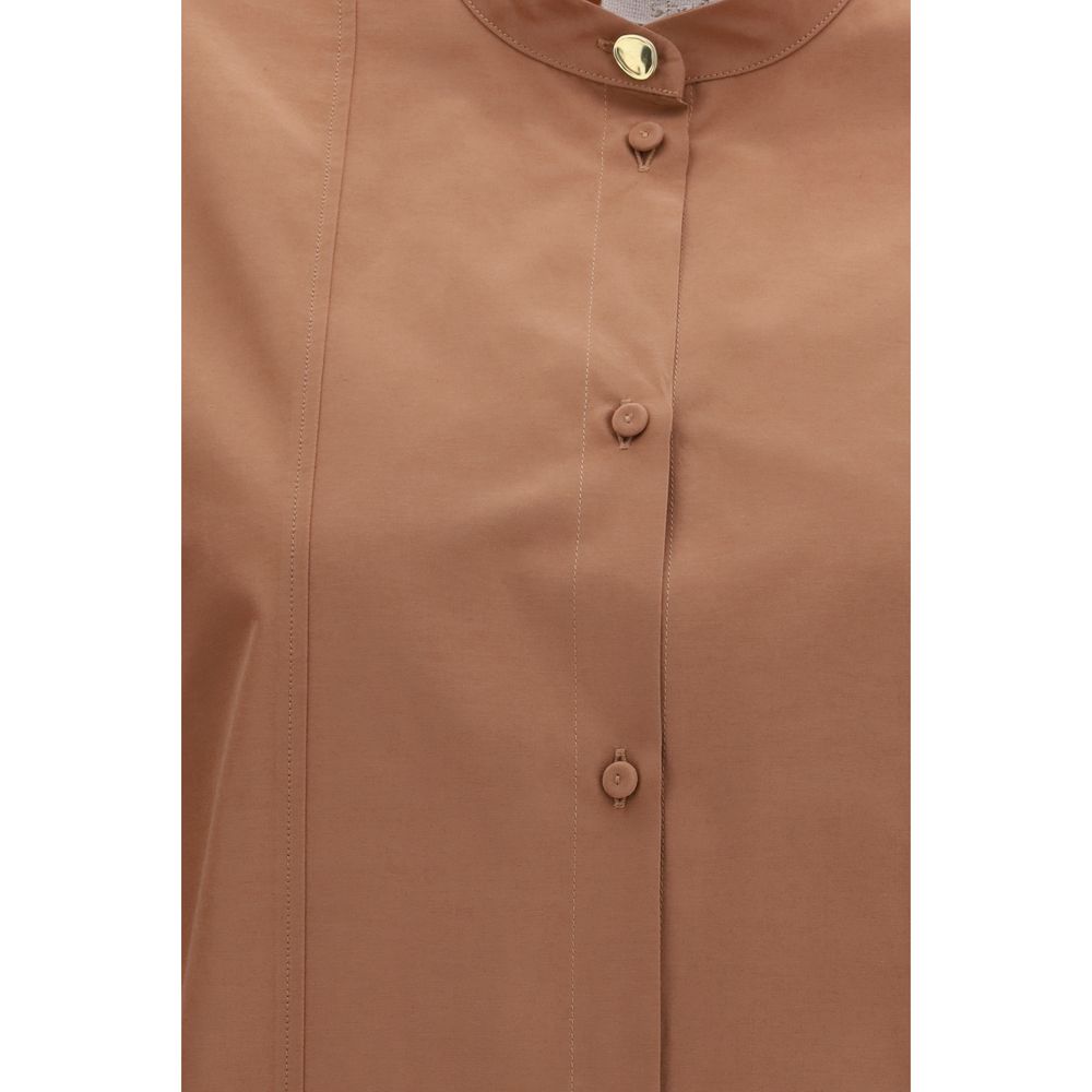 Forte_Forte Multicolor Oversized Polyester Shirt