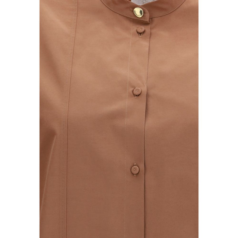 Forte_Forte Multicolor Oversized Polyester Shirt for Women