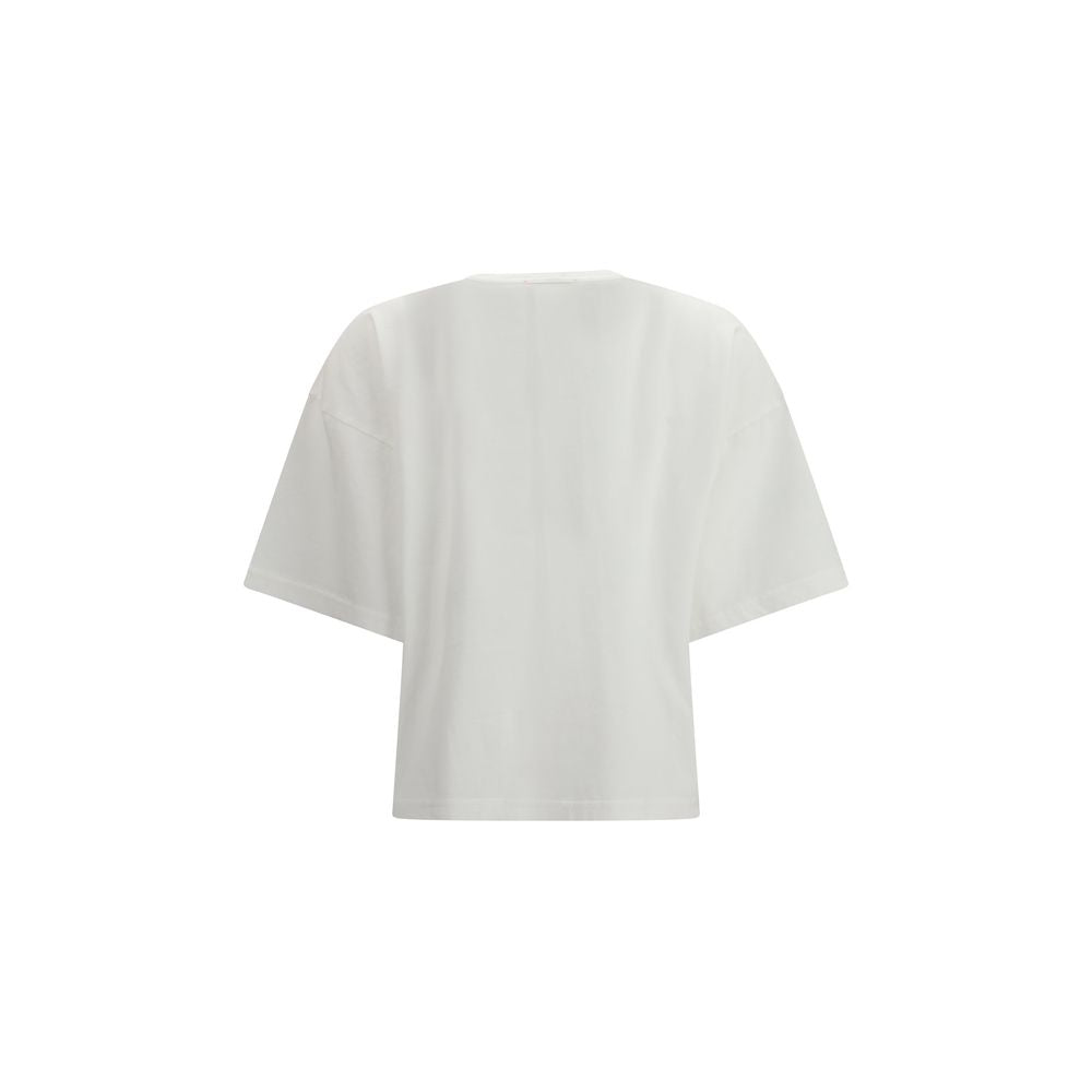 Forte_Forte White Organic Cotton Oversized T-Shirt