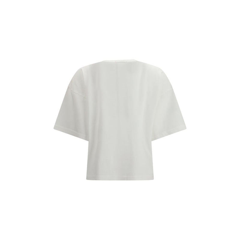 Forte_Forte White Organic Cotton Oversized T-Shirt