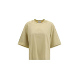 Forte_Forte Beige Oversized Cotton T-Shirt - Relaxed Fit