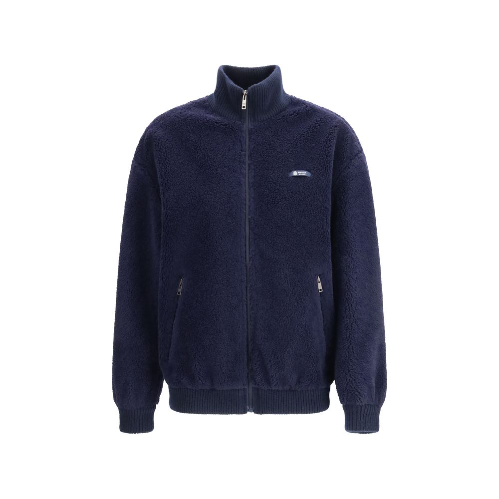 Prada Blue Polyamide Full-Length Jacket for Women