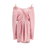 Miu Miu Multicolor Cotton Casual Dress for Women - IT40 | M