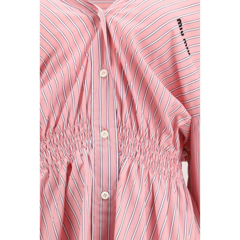 Miu Miu Multicolor Cotton Casual Dress for Women - IT40 | M