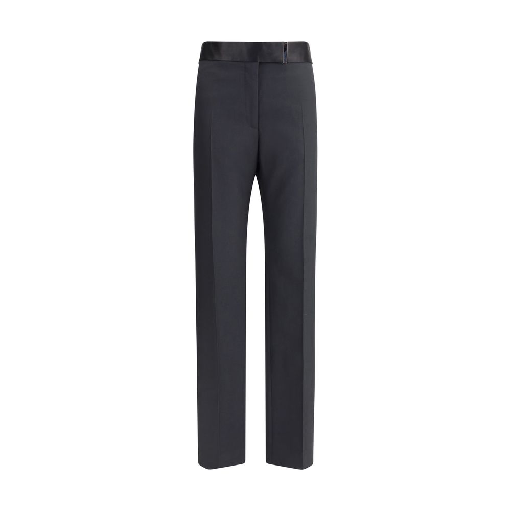 Pantalon en Soie Dorée Tom Ford pour Femme