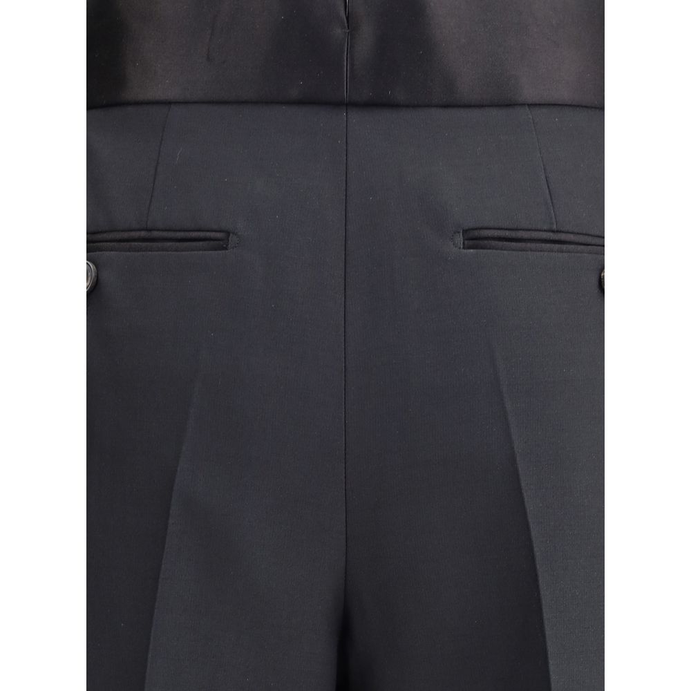 Pantalon en Soie Dorée Tom Ford pour Femme