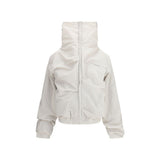ALAINPAUL Gray Polyamide Full-Length Jacket for Women