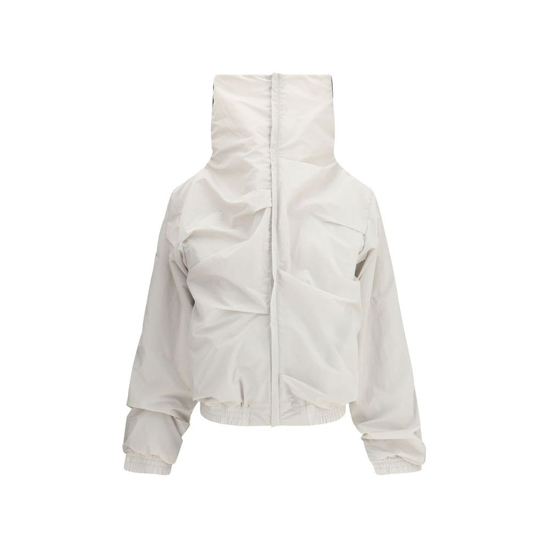 ALAINPAUL Gray Polyamide Full-Length Jacket for Women