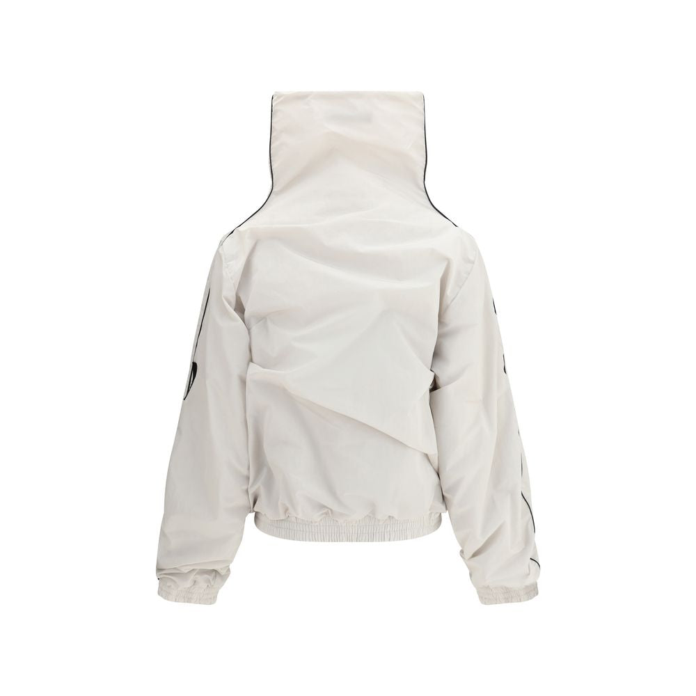 ALAINPAUL Gray Polyamide Full-Length Jacket for Women