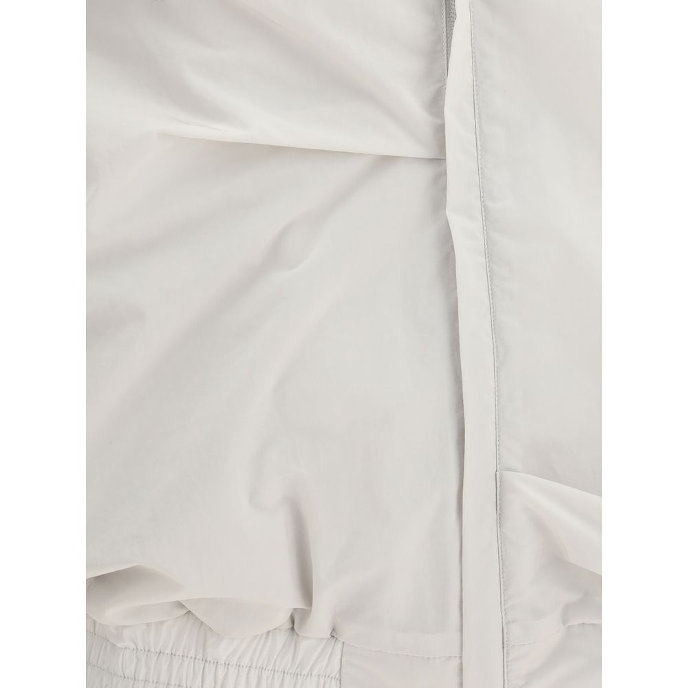ALAINPAUL Gray Polyamide Full-Length Jacket for Women