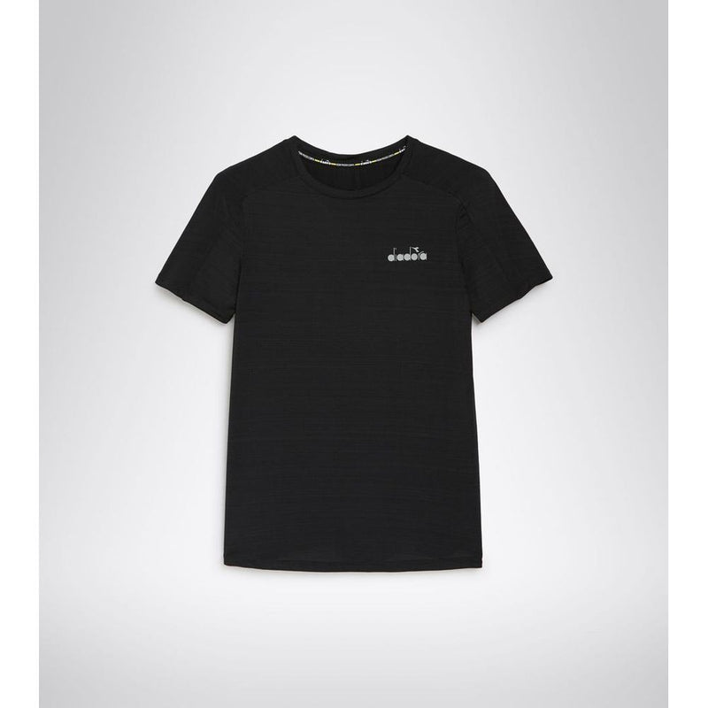 T-shirt Diadora en Polyester Noir pour Femmes