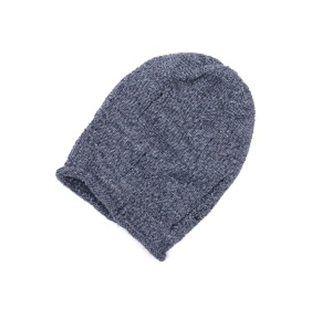 Gas Gray Marabou Beanie - Élégance et Confort