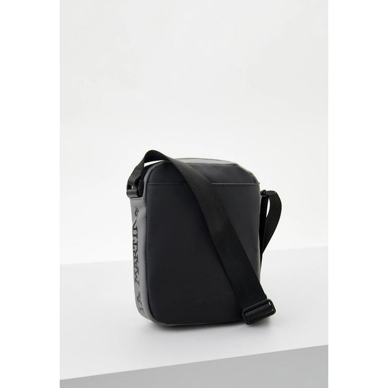 La Martina Black Polyethylene Crossbody Bag for Men