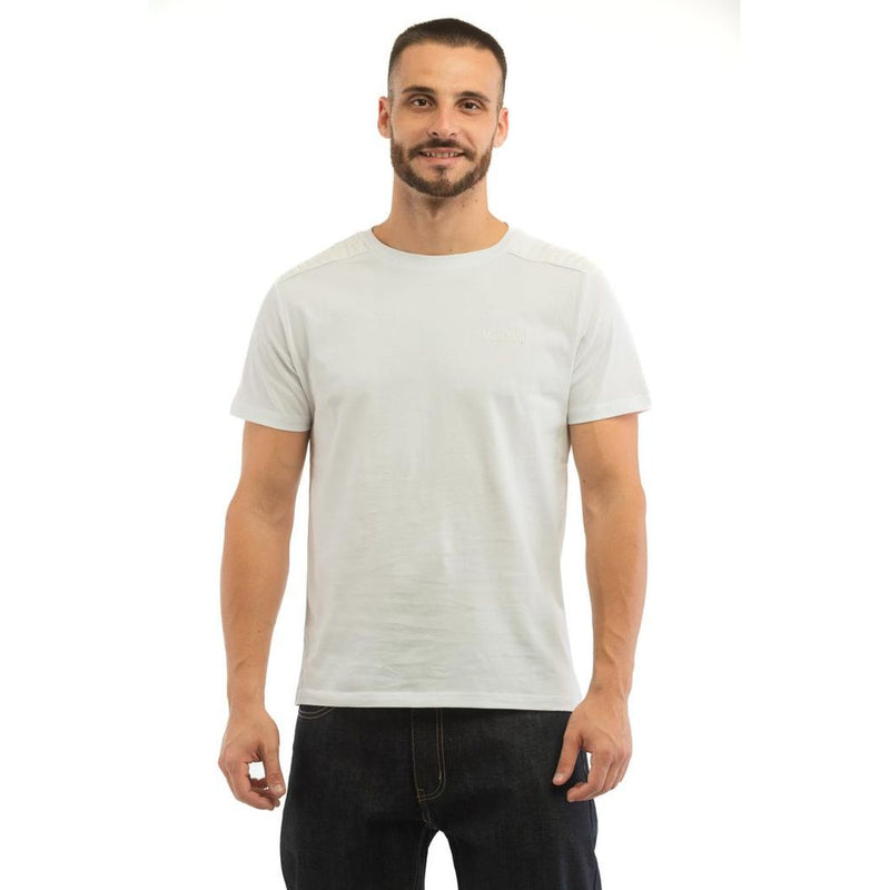 T-shirt en coton blanc Moschino pour homme