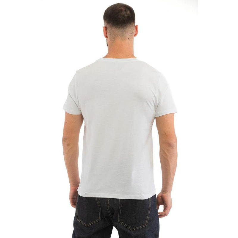 T-shirt en coton blanc Moschino pour homme