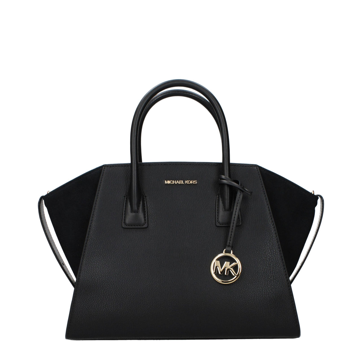 Michael Kors Black Leather Handbag - Élégance et Polyvalence