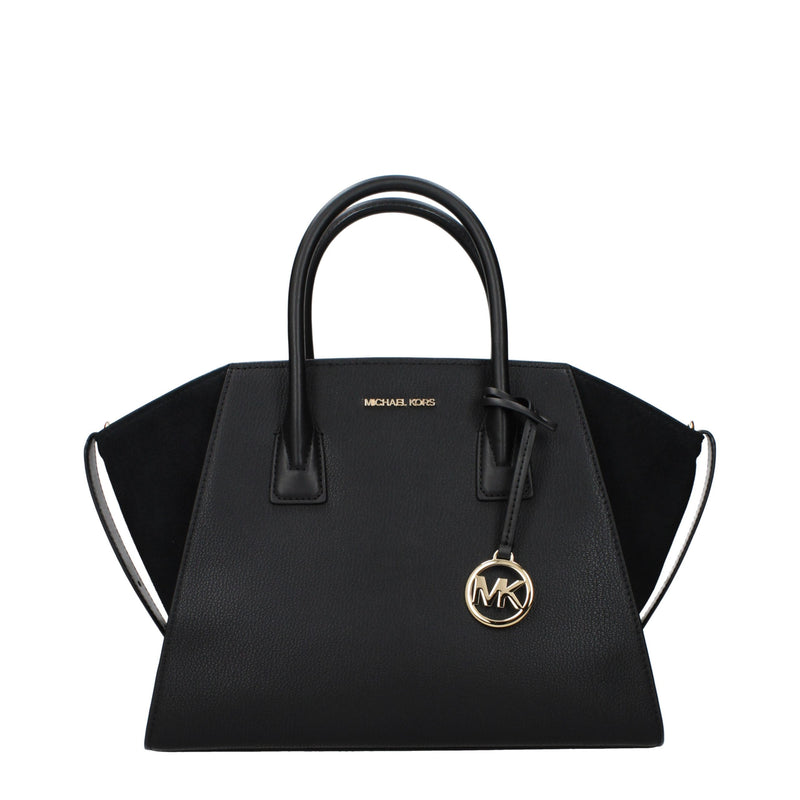 Michael Kors Black Leather Handbag - Élégance et Polyvalence