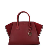 Michael Kors Red Leather Handbag - Stylish & Versatile