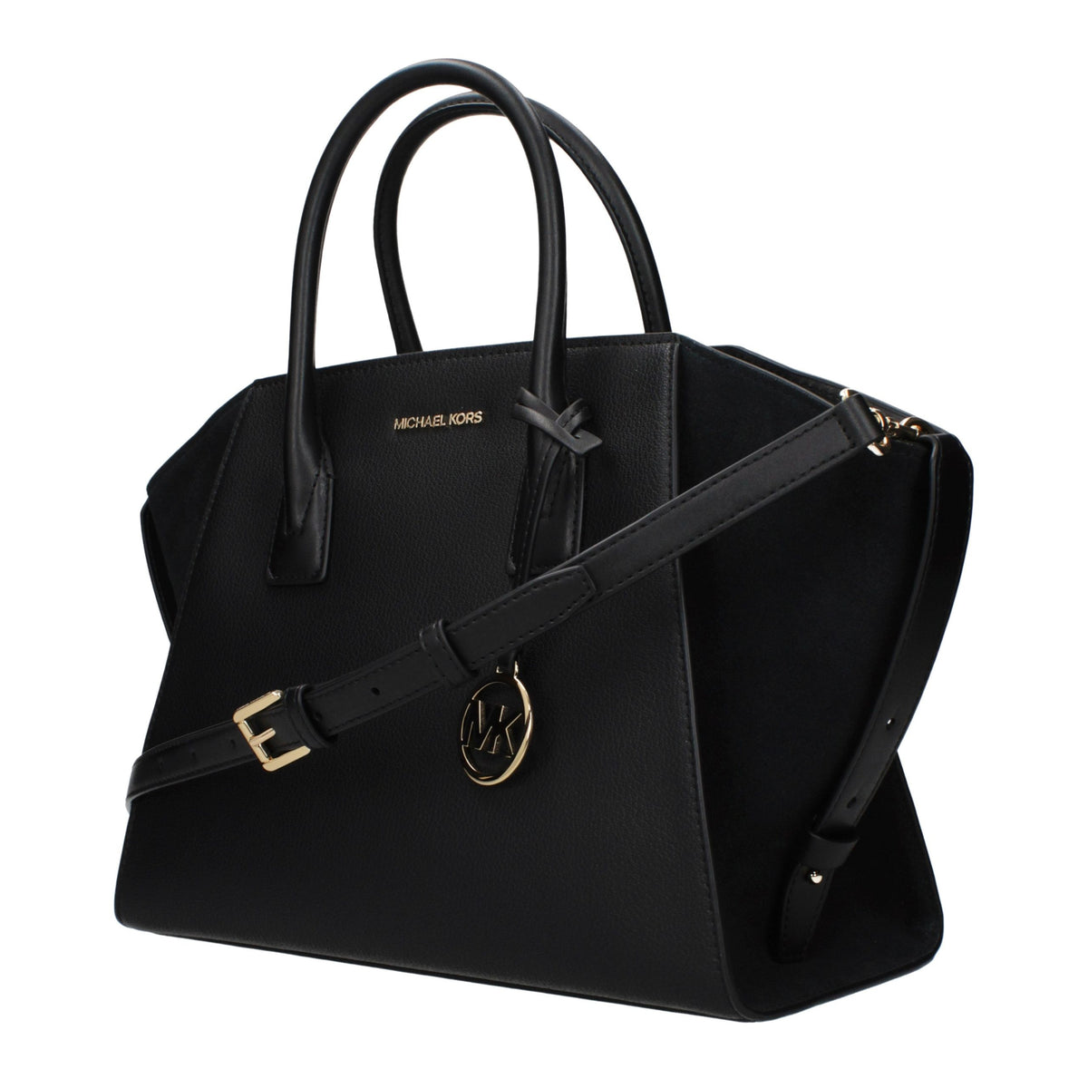 Michael Kors Black Leather Handbag - Élégance et Polyvalence