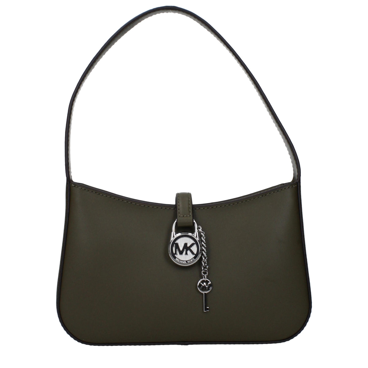Michael Kors Green Leather Handbag - Elegant & Practical